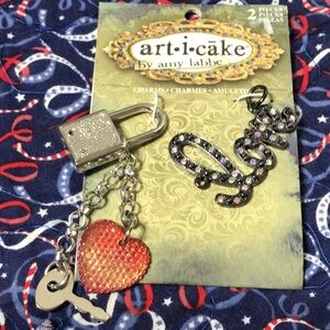 Art I cake Amy labbe love heart lock